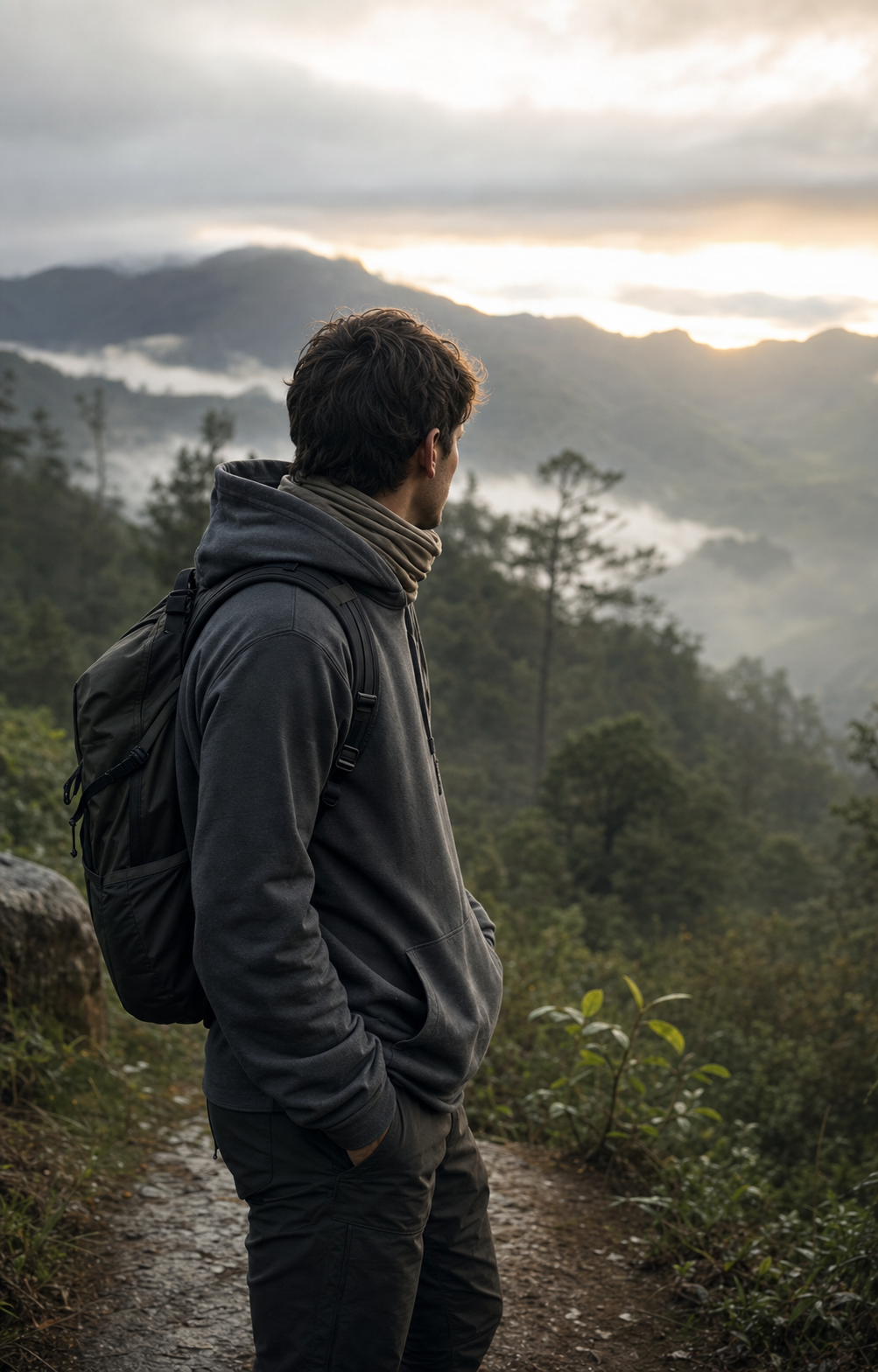 Hoodie con cremallera o sin cremallera: de la ciudad a la montaña